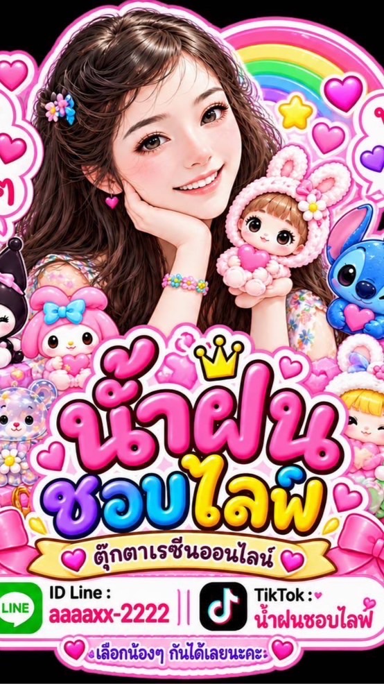 น้ำฝนชอบไลฟ์
