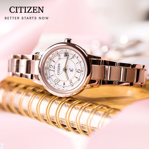 CITIZEN xC 星辰 Eco-Drive 光動能鈦金屬電波錶 EC1144-51C 熱賣中!