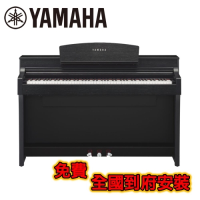 [無卡分期-12期] YAMAHA CSP-170 頂級88鍵木頭琴鍵電鋼琴 經典黑木紋款