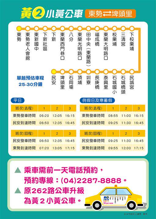 å®¢é‹å†å‡ç´š å°ä¸­ç¬¬2æ¢å°é»ƒå…¬è»Šä¸Šè·¯ ä¸‰ç«‹æ–°èžç¶² Line Today