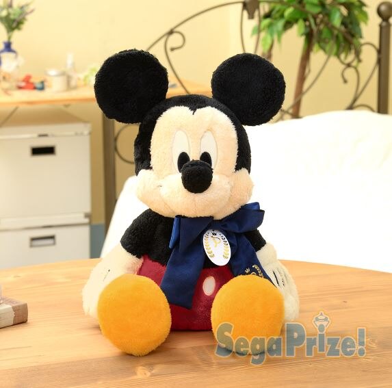 X射線【C032872】米奇Mickey Preciality 絨毛娃娃景品20x34cm，絨毛/填充玩偶/玩具/公仔/抱枕/靠枕/娃娃