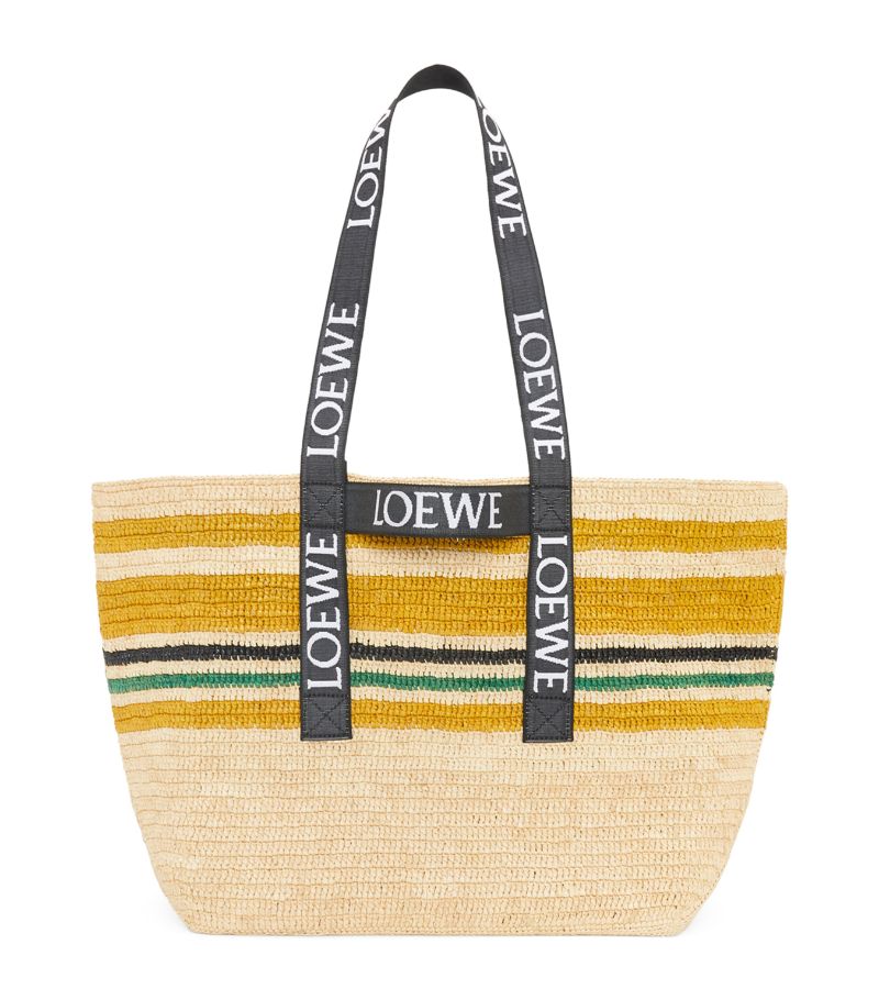 Loewe X Paula'S Ibiza Raffia Tote Bag
