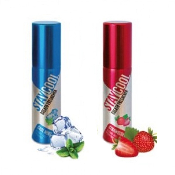 STAYCOOL口腔芳香噴劑20ml 草莓/薄荷【德芳保健藥妝】