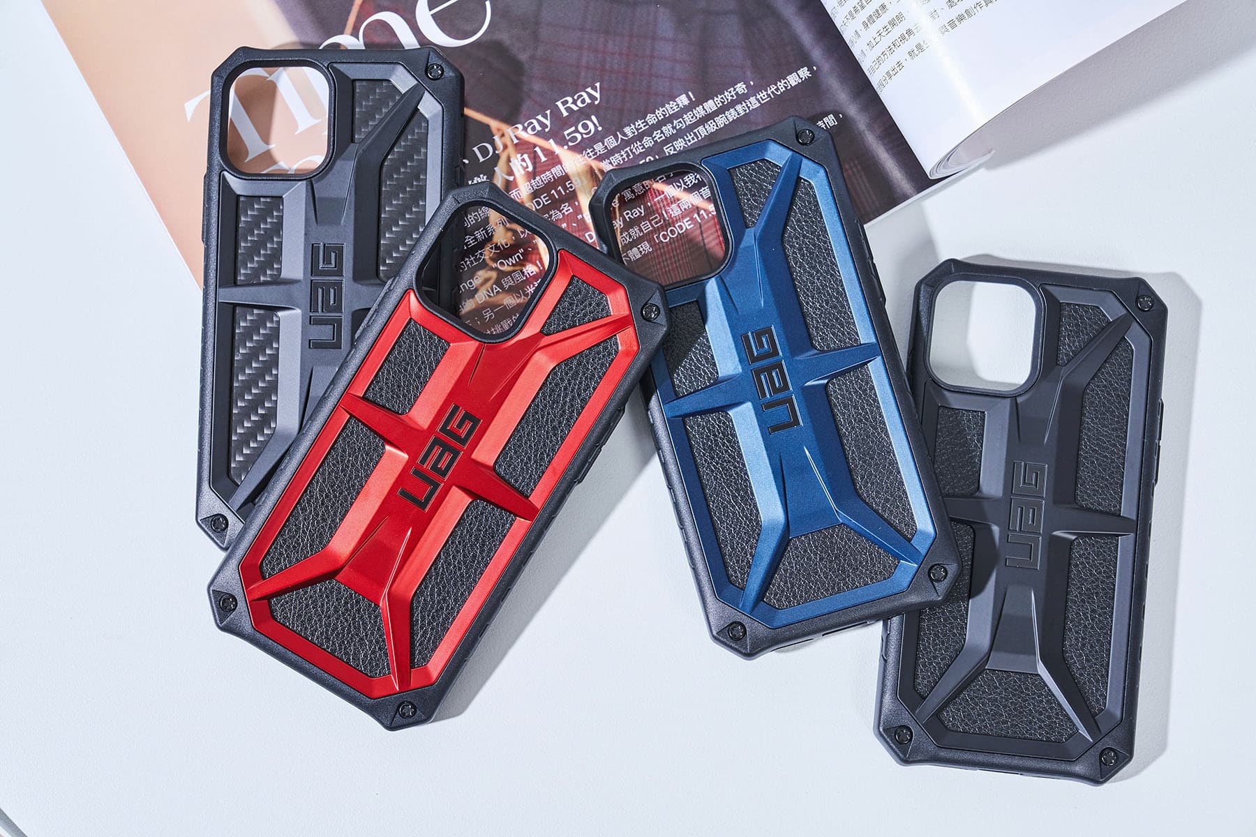 UAG 耐衝擊保護殼「頂級」系列所有配色一覽！其中藍色款是今年的新色，跟目前最熱銷的 iPhone 12 藍色相關款式簡直是絕配！