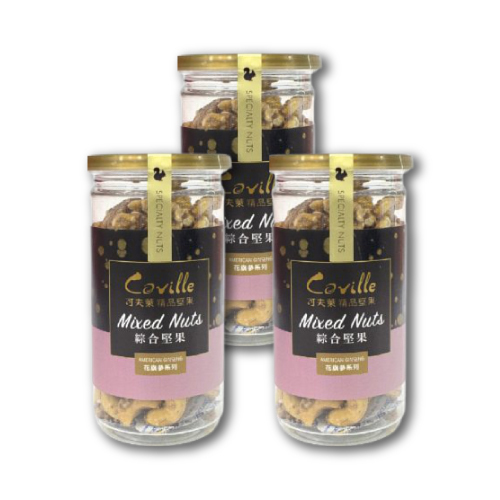 H2U x 可夫萊聯名 花旗參綜合堅果 x 3罐