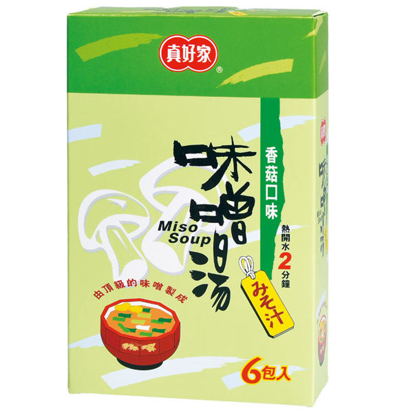 【真好家】香菇味噌湯54g(6包入)-奶素