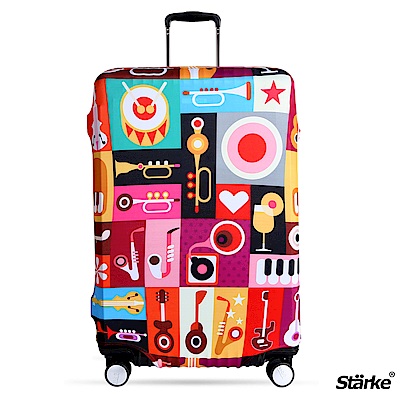Starke 26-29吋高彈性行李箱套 -普普音樂