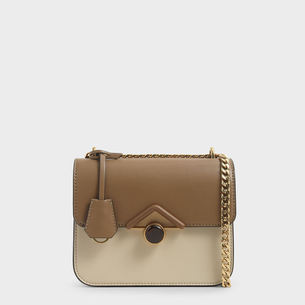 復古吊飾小方包