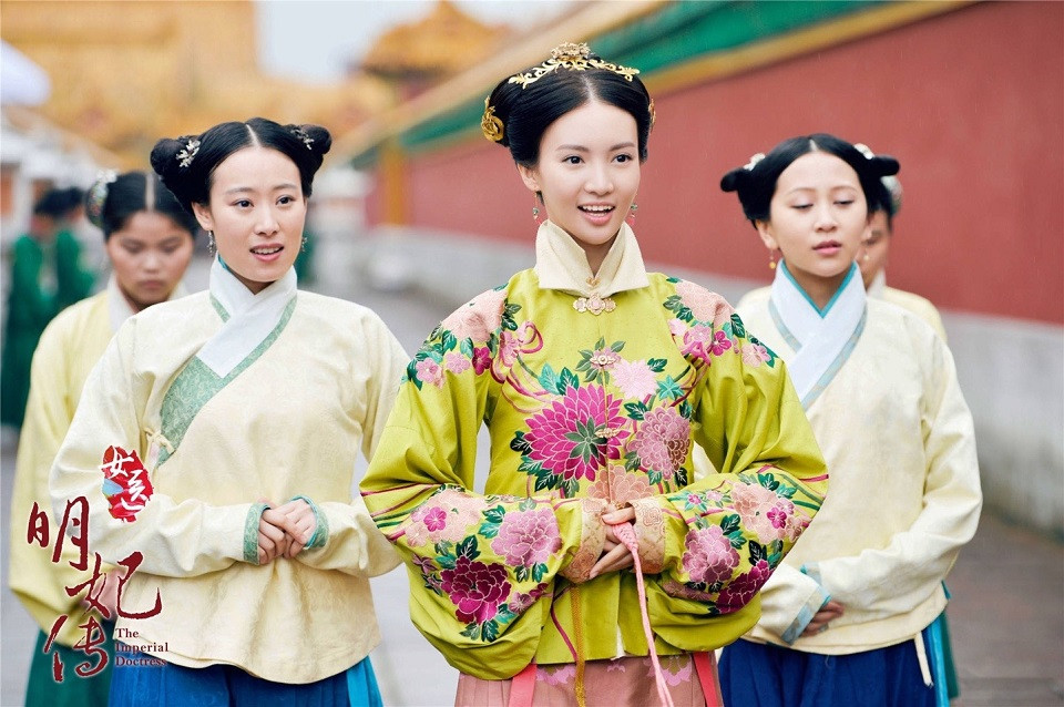 《乘風破浪的姐姐》後宮寵妃角色6：金晨 飾演《女醫·明妃傳》汪美麟