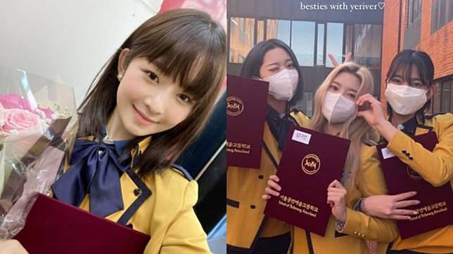 6 Portraits of Kpop Idols Graduating SOPA 2022 High School, Ada Rei IVE