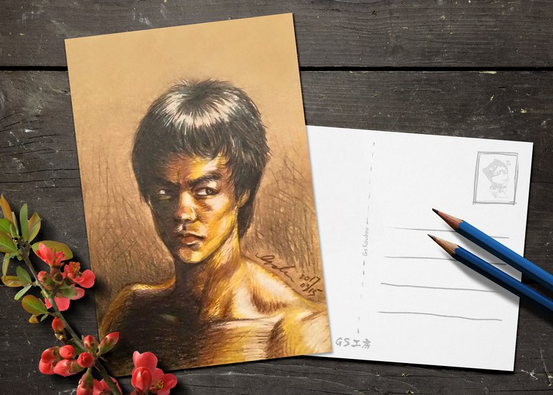 明信片Postcard - 李小龍
