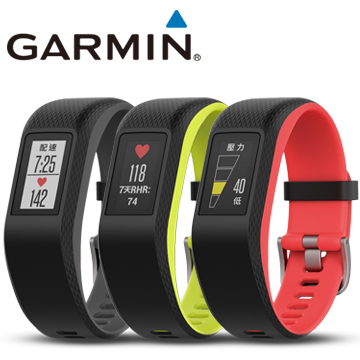 GARMIN vivosport 智慧健康心率手環躍動黑(大)