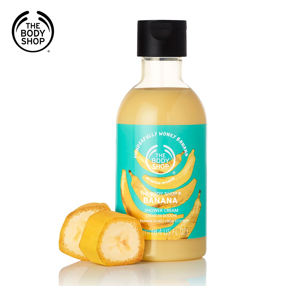 【THE BODY SHOP】香蕉滋養沐浴乳(250ML)