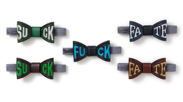 GROK LEATHER 2012 秋冬蝴蝶結系列 有梗又帥氣的皮革蝴蝶結