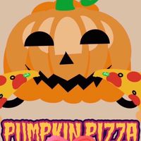 南瓜咬披薩🍕