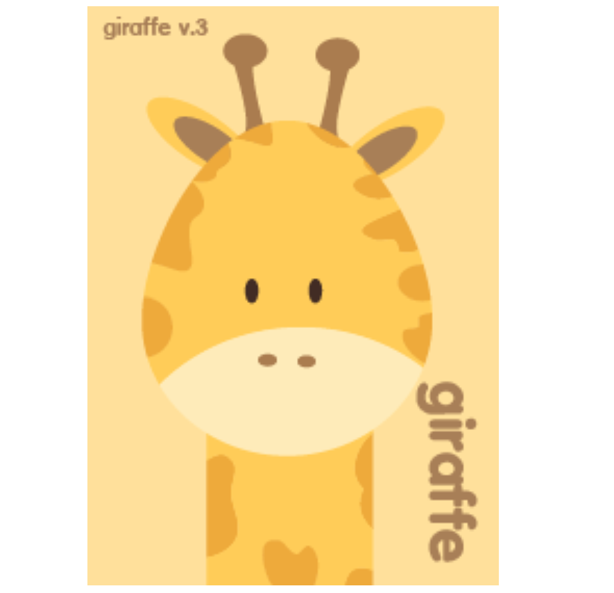 Simple giraffe v.3