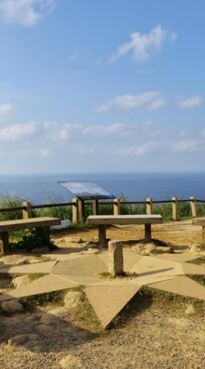 12/7南子吝步道.西靈巖寺，絕美海空一色