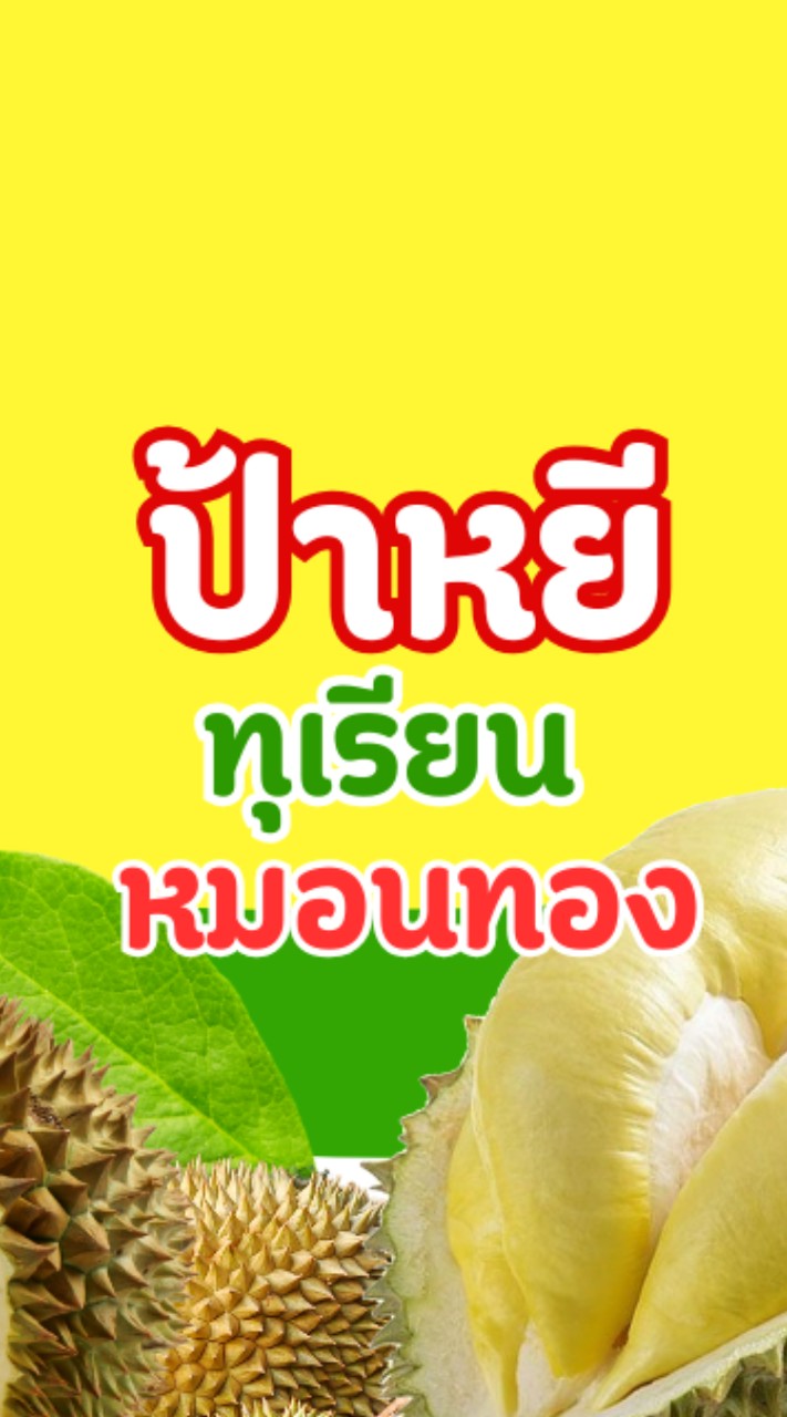 ร้านป้าหยี ทุเรียนหมอนทอง