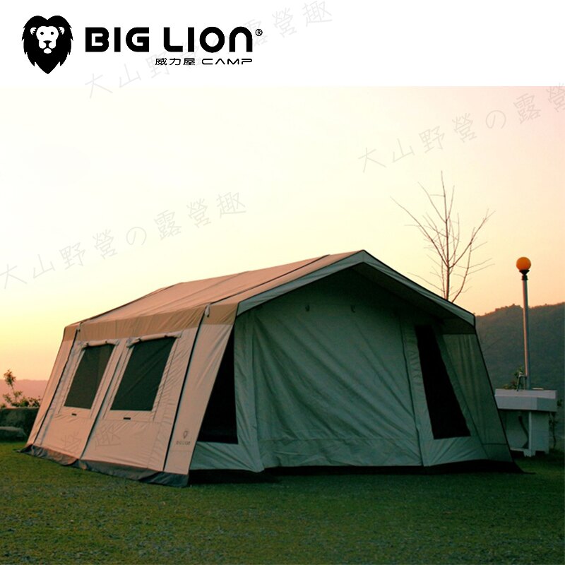 【露營趣】威力屋 BL-420W 南非野營屋 超防水3000mm TC防水棉 威力露營帳 快速帳篷 四季帳 多功能帳篷