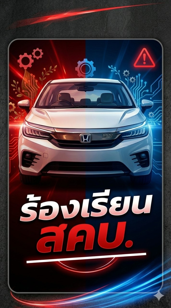 ร้องเรียน สคบ. - กลุ่มผู้ใช้งานรถยนต์ Honda City 1000Turbo