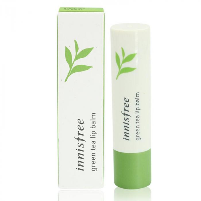 韓國 innisfree 濟州綠茶潤唇膏 3.6g