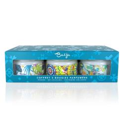 ◎Baija巴黎百嘉 極致享受的香氛品牌|◎居家氛圍 浪漫時分|◎100%植物蠟製成品牌:BaijaParis巴黎百嘉類別:組合組合說明:迷你香氛蠟燭禮盒組(茶香茉莉、海洋梔子花、香櫞百香果)香調:大