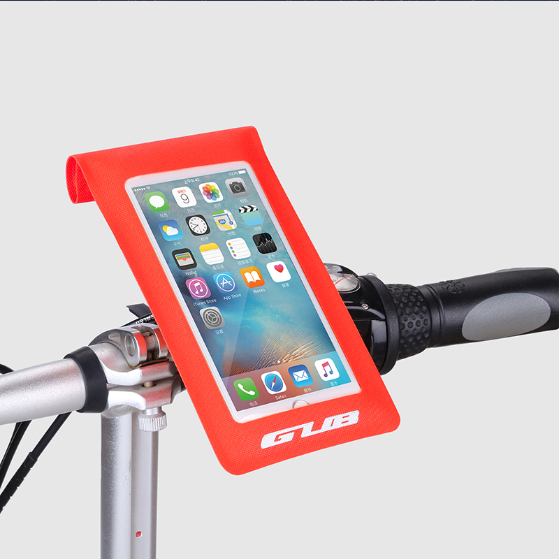 GUB自行車手機支架固定導航防水摩托山地車公路車單車騎行車把包⒁