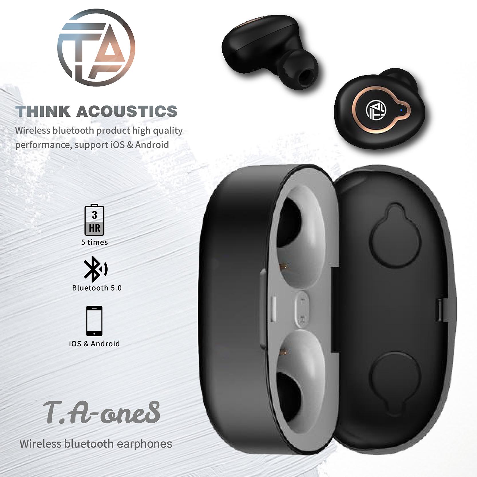 -----全新升級款藍芽5.0亮點------ ★ 自動連接手機 無須手動 (跟Airpods一樣 ) ★ 可喚出Apple Siri ★ 來電通話時雙耳同步發聲 不受限制 ★ 看影片,電競 雙耳聲音