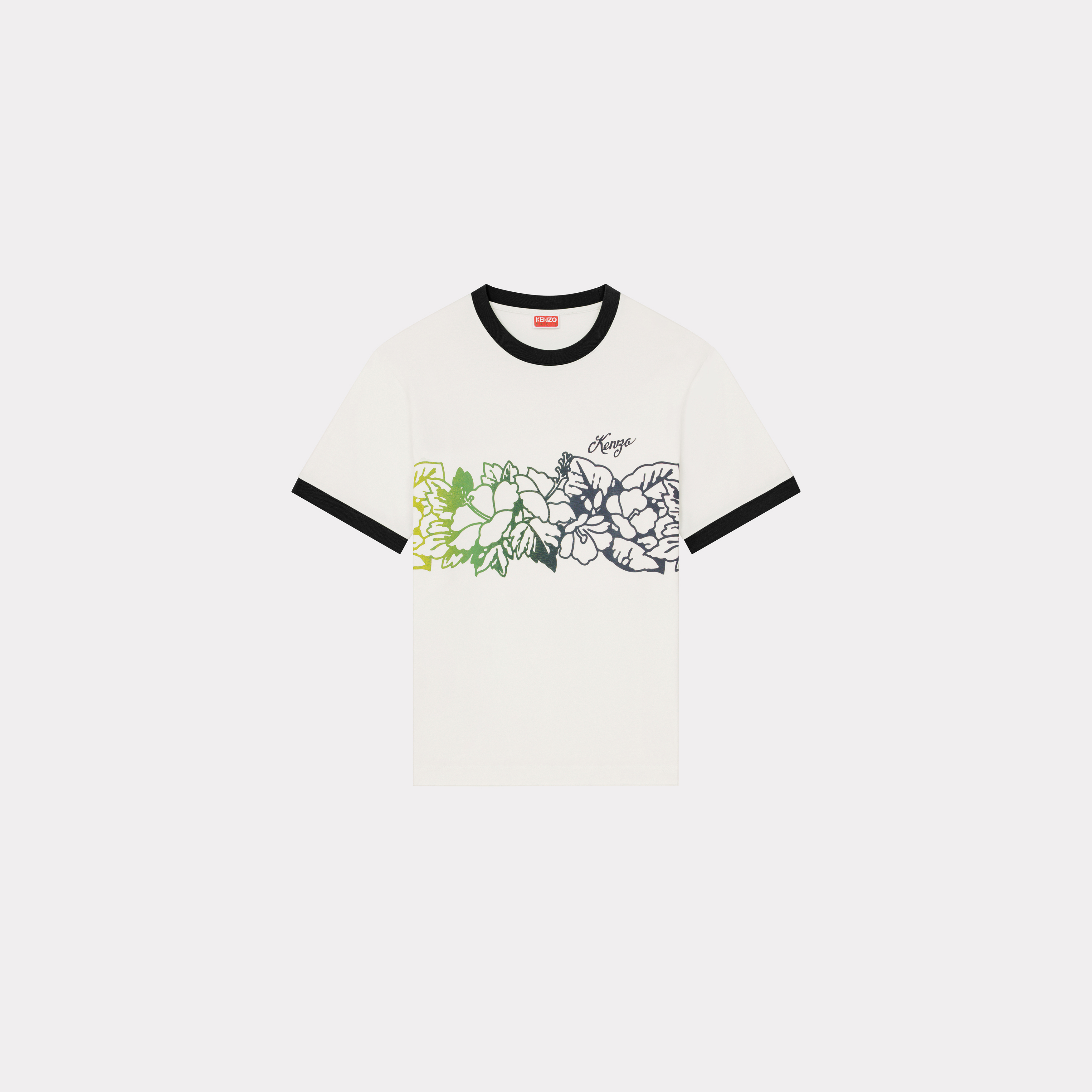 Kenzo T-shirt Slim 'Aloha Flower Tattoo' Homme Multicolore - Xxl