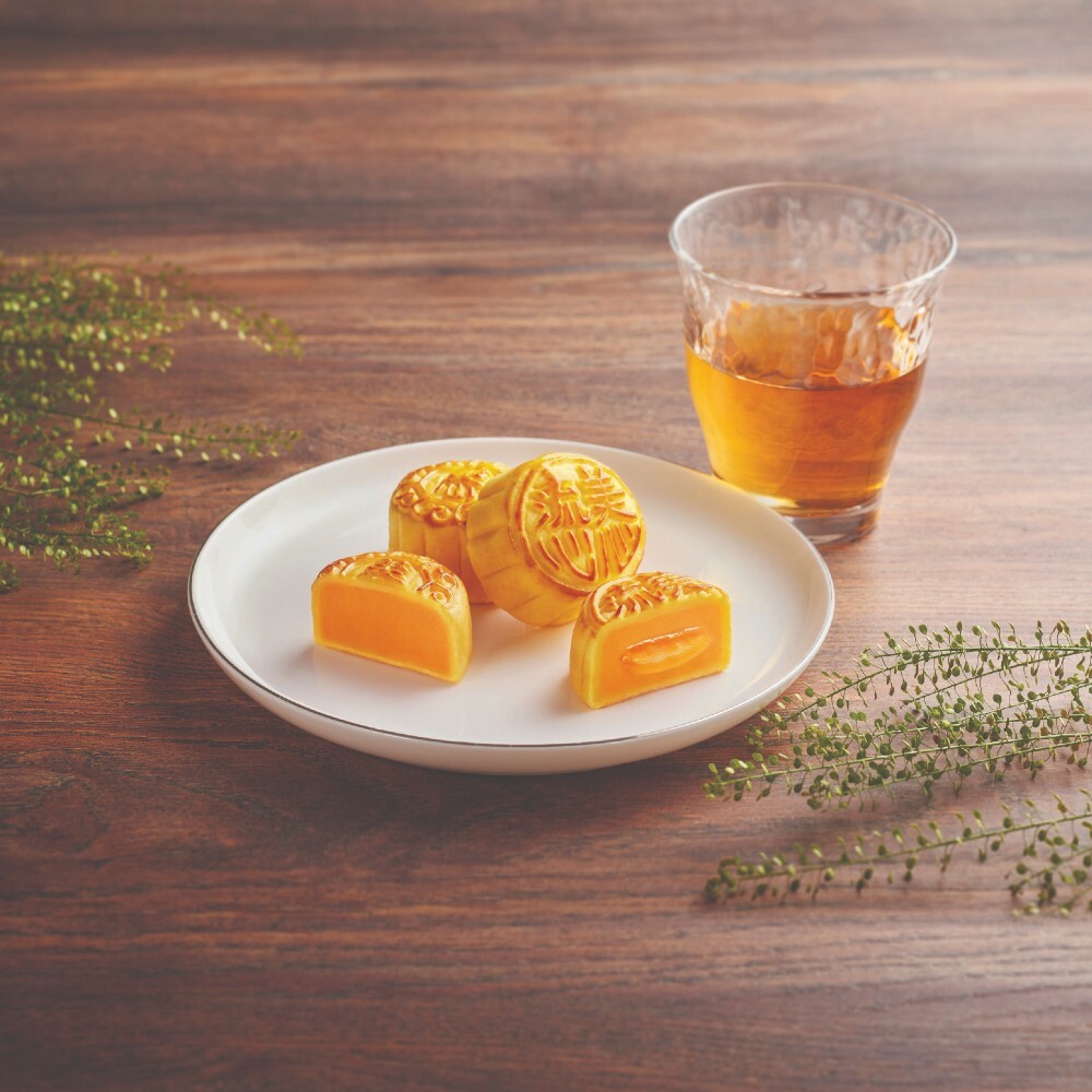 香港美心 盛意奶黃月餅餅禮盒