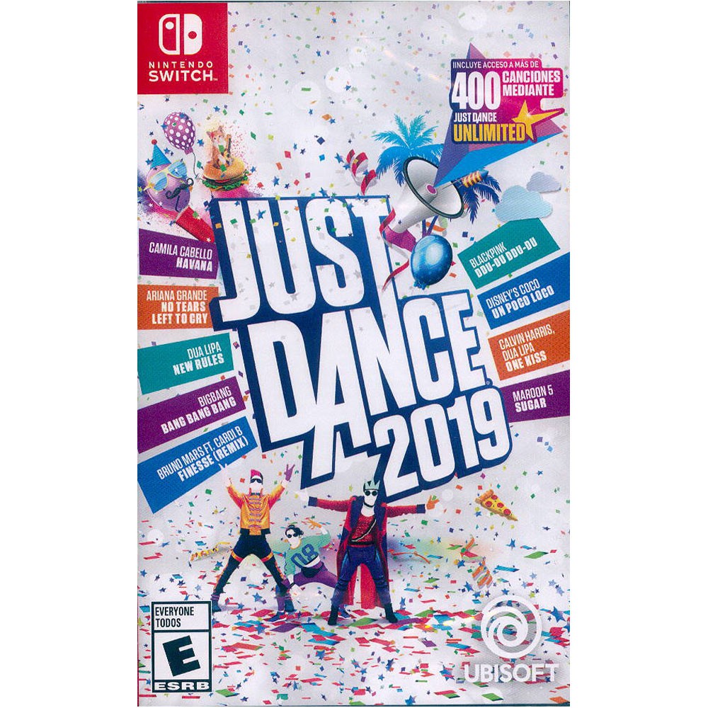 NS SWITCH 舞力全開 2019 中英日文美版Just Dance 2019 ==================2.現貨全新，外封膜破損(拆掉即丟的透明封膜)，不影響遊戲卡匣。========