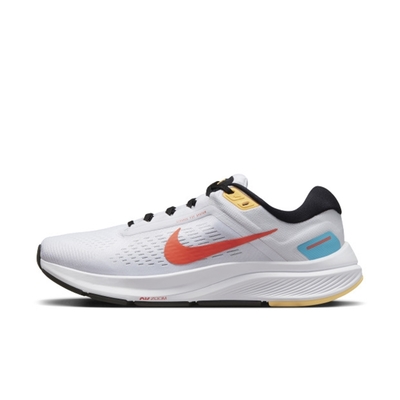 NIKE W AIR ZOOM STRUCTURE 24 女運動慢跑鞋-白多色-DA8570107