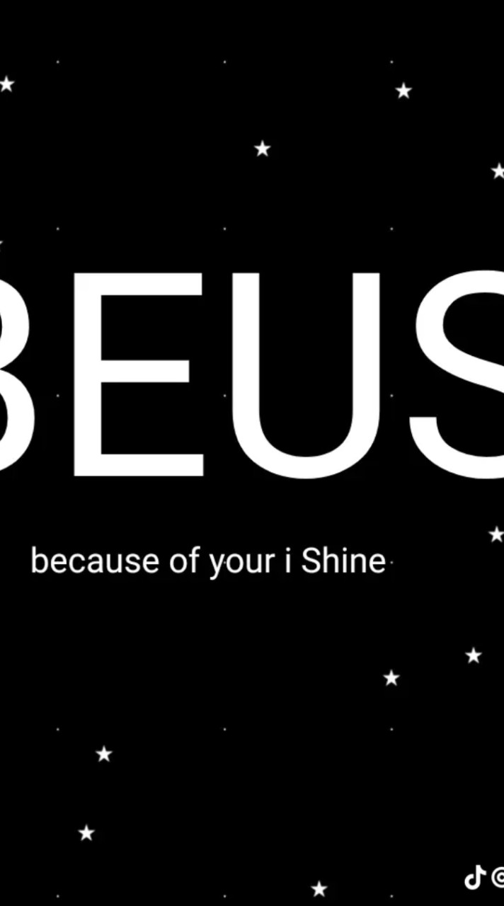 bUs because of you I Shine