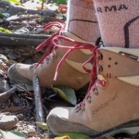 【山道具】女子登山鞋登場。Zamberlan 331 AMELIA GTX RR WNS 防水高筒皮革登山鞋 心得分享