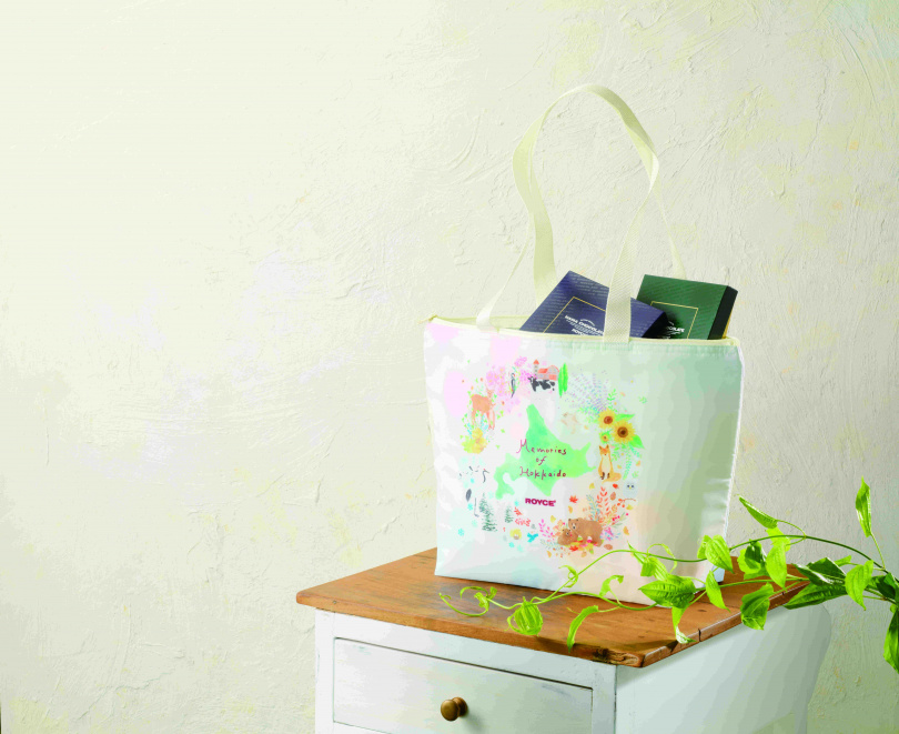 只送不賣的日本原裝進口品牌週邊商品，消費滿額即送質感爆棚的「北海道回憶保冷袋」。