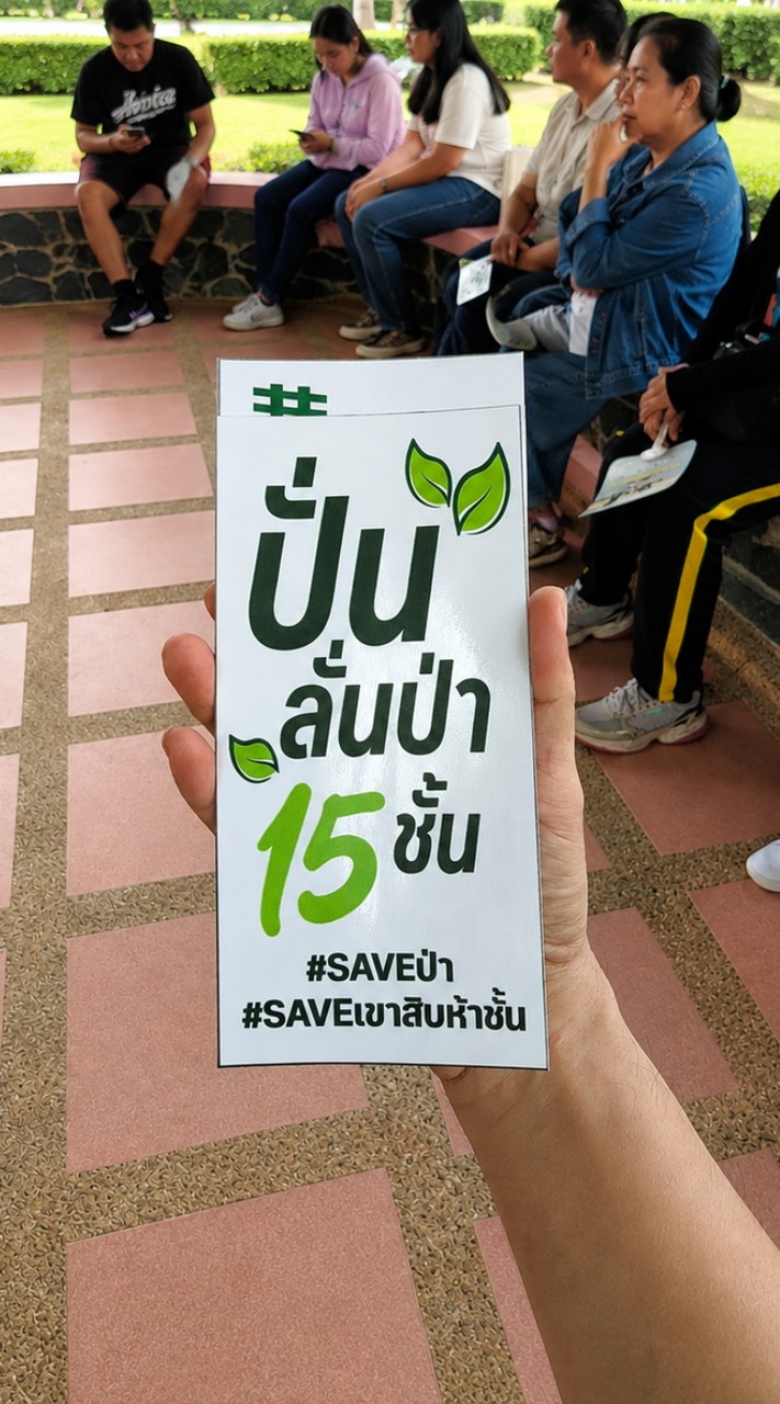 กลุ่ม Save ป่า เขาสิบห้าชั้น