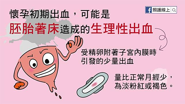 懷孕初期出血怎麼辦 懶人包 照護線上 Line Today