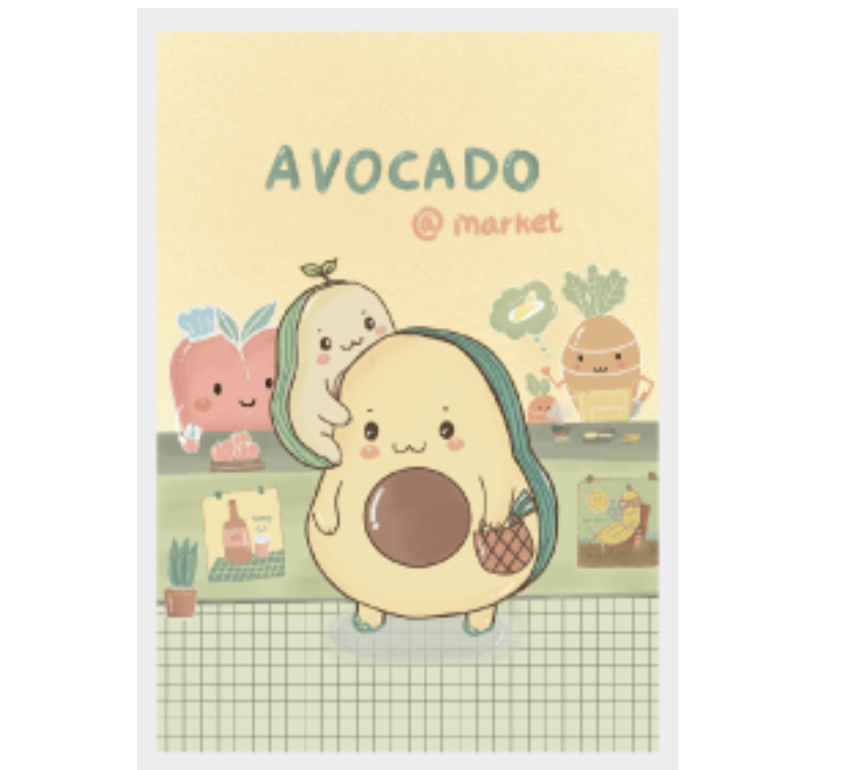 Avocado At Supermaket