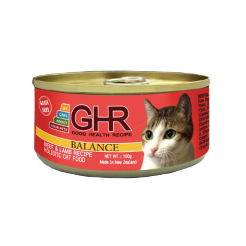GHR健康主義-貓用無穀主食罐 4種口味 175g優質濕糧『WANG』
