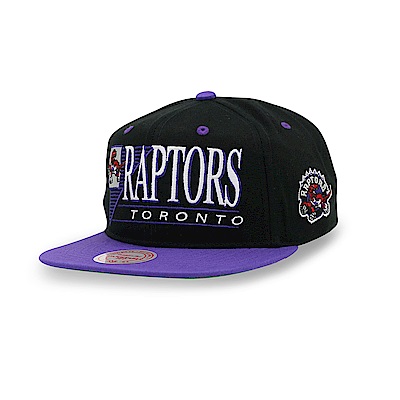 型號：INTL231TORRAP美國百年歷史運動品牌Mitchell & Ness。HWC復古系列。帽沿、帽身兩色拼接設計。帽側HWC刺繡。適合頭圍55-60公分。