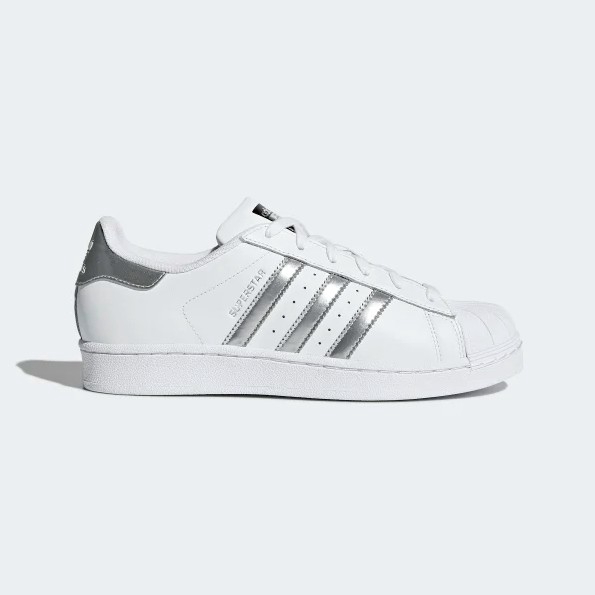 SUPERSTAR SHOES The adidas Superstar shoe stepped onto basketball courts in 1969, earning a sterling