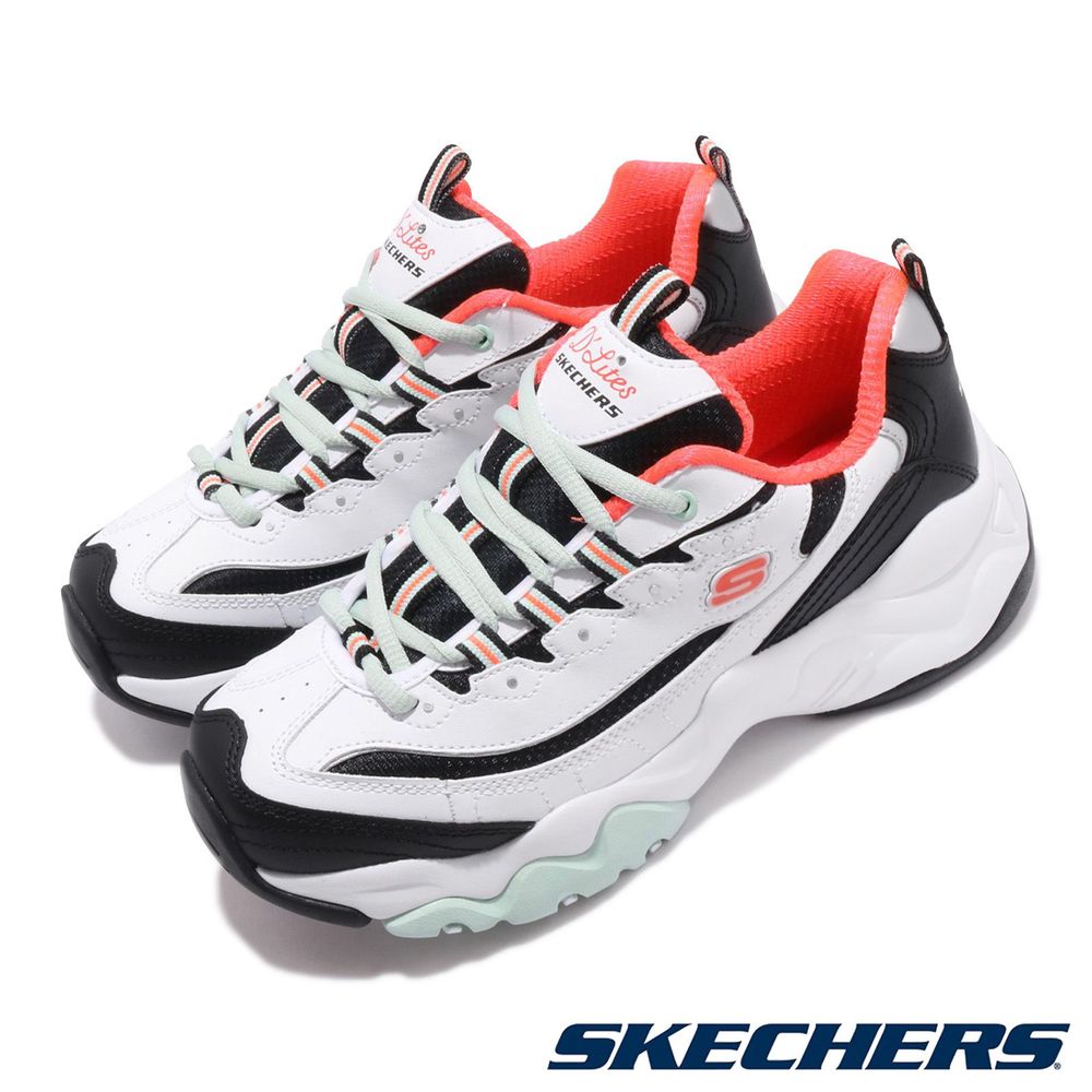 版型偏小,建議大半號品牌:SKECHERS型號:12954WBO品名:D Lites 3.0-Blast Full配色:白色,黑色版型:版型偏小,建議大半號