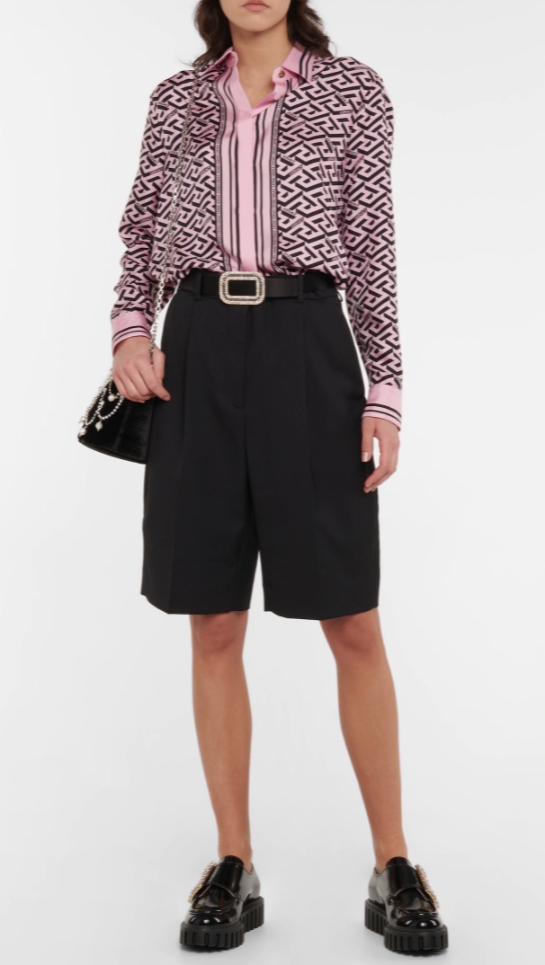 ROGER VIVIER Viv' Go-Thick patent leather platform loafers