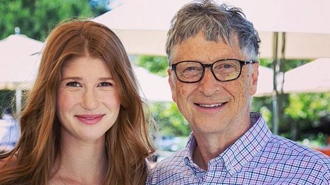 Jennifer Gates dan Bill Gates. (Instagram/ jenniferkgates)
