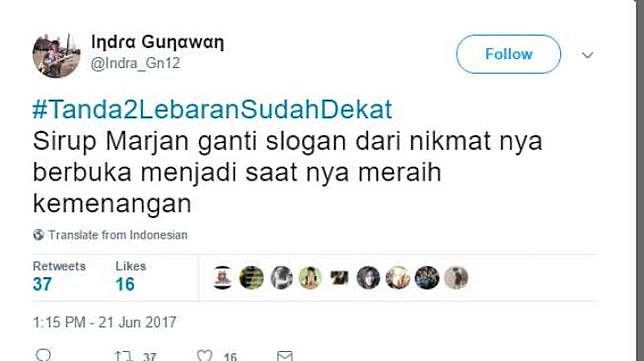 Kocak! Tanda Lebaran Sudah Dekat Versi Netizen