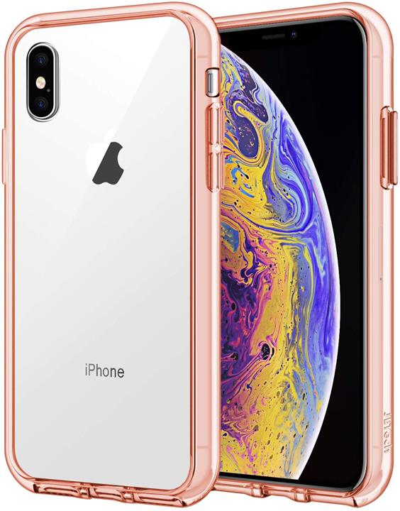 【美國代購】JETech保護殼 適用於Apple iPhone X Xs 的減震 玫瑰金
