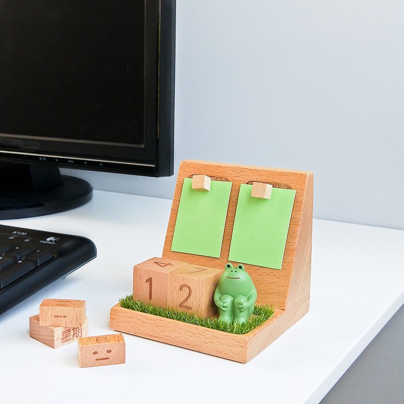 TOSMU童心木 - 好時光系列，小草堆萬年歷♫