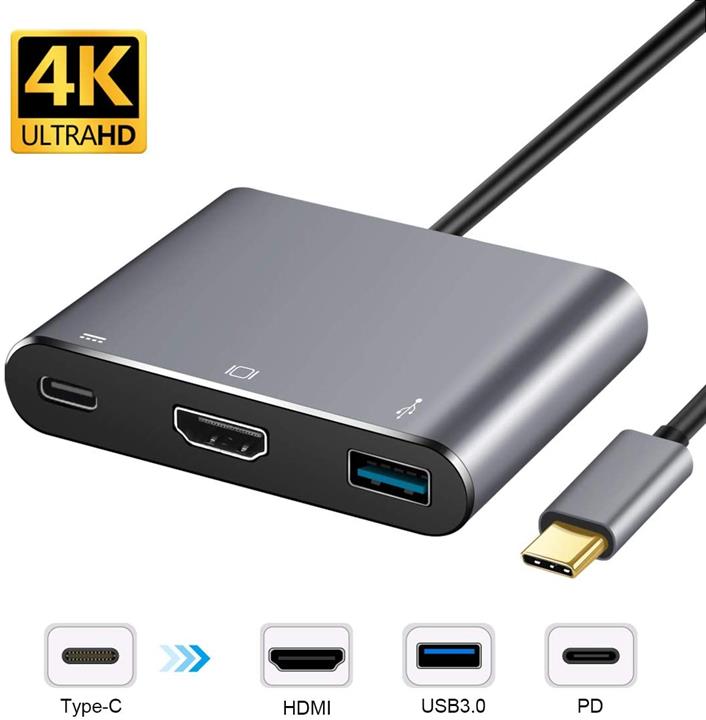【日本代購】USB C集線器 3in1 USB Type C HDMI轉換適配器 for Nintendo Switch / Macbook