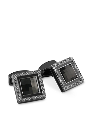 Tateossian Quadrato Swarovski Crystal Cufflinks