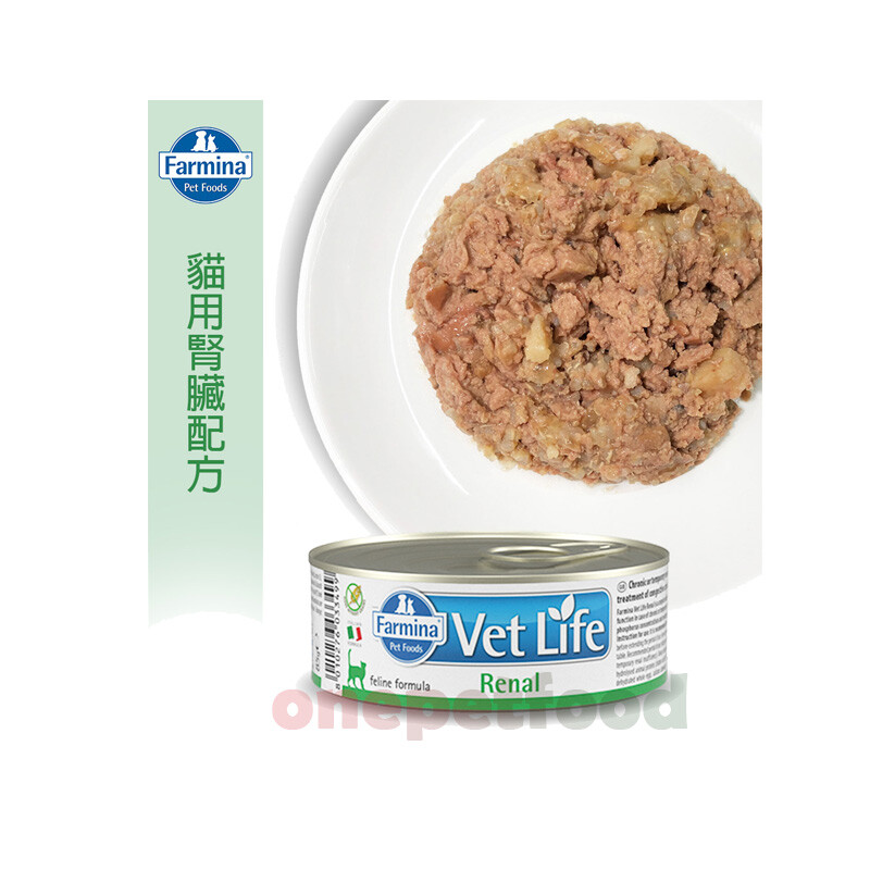 15% 代謝能4073大卡/kg --------------------------------- 貓用腎臟罐頭 於慢性或暫時性腎臟問題適用本產品含低量磷及低量卻高品質之蛋白 -----------